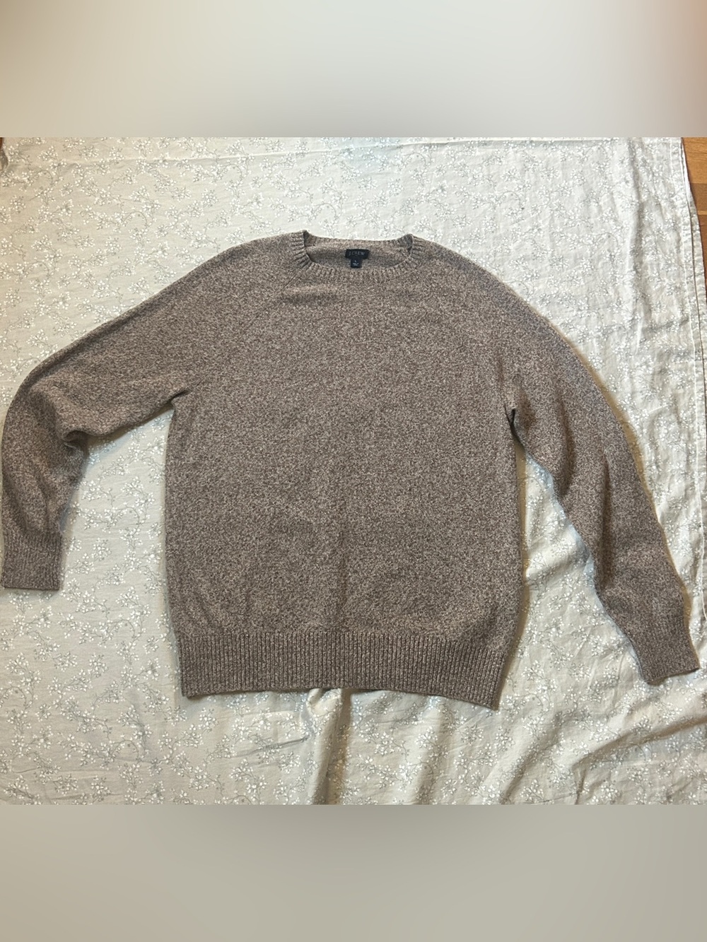 J.Crew Factory Men's Supersoft Lambswool Blend Crewneck Sweater L